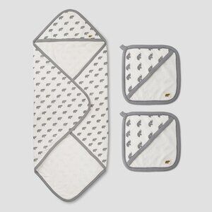Bath Bundle - Grey Elephant